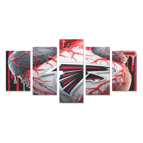 Atlanta Falcons Canvas Print Sets C (No Frame)