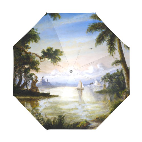 Romantic Lagoon 5 Anti-UV Foldable Umbrella (U08)