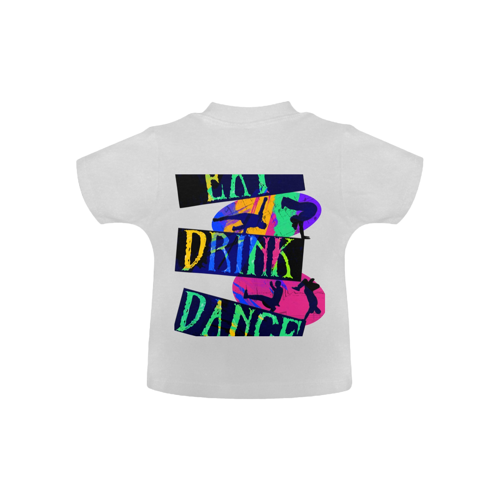 Eat Drink Dance Breakdance Baby Classic T-Shirt (Model T30)