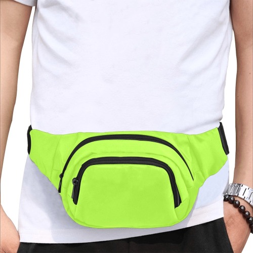 GREEN NEON VIBE WAIST BAG waist/fanny pack