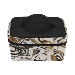 Marble Bronze Cosmetic Bag/Large (Model 1658)