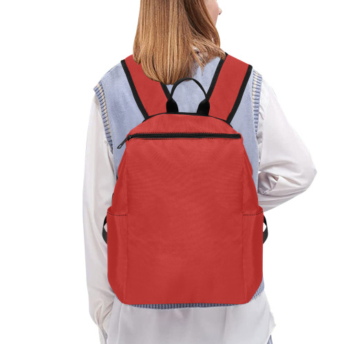 RED Lightweight Casual Backpack (Model 1730)