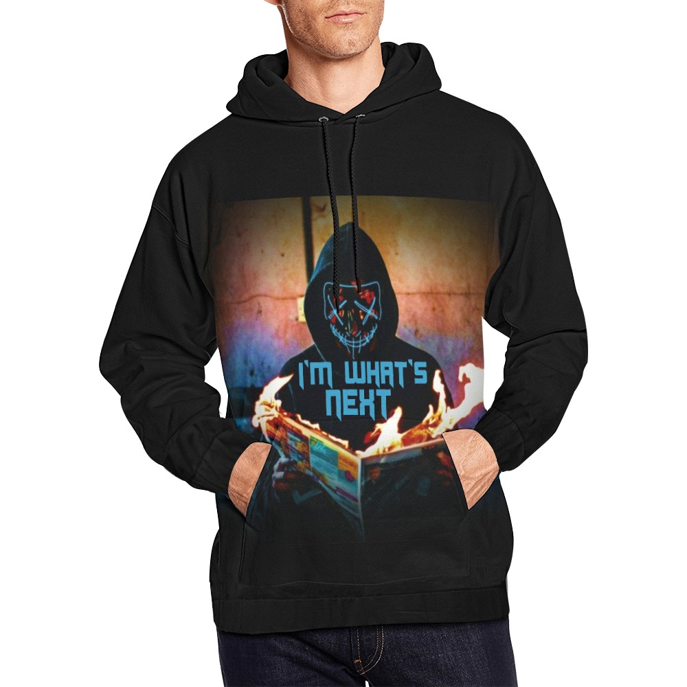 I'M WHAT'S NEXT All Over Print Hoodie for Men (USA Size) (Model H13)