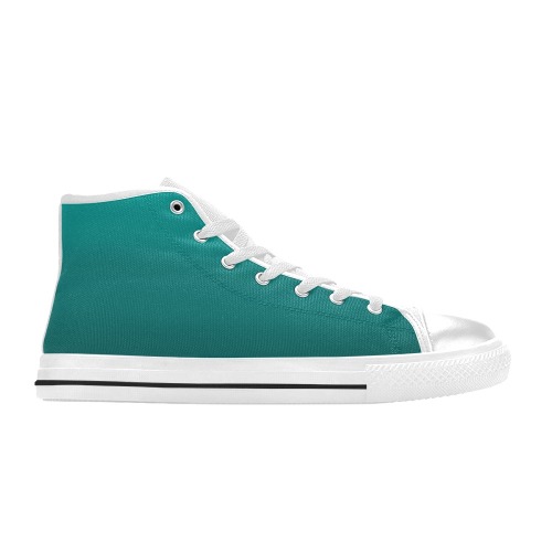 green sp1 High Top Canvas Shoes for Kid (Model 017)