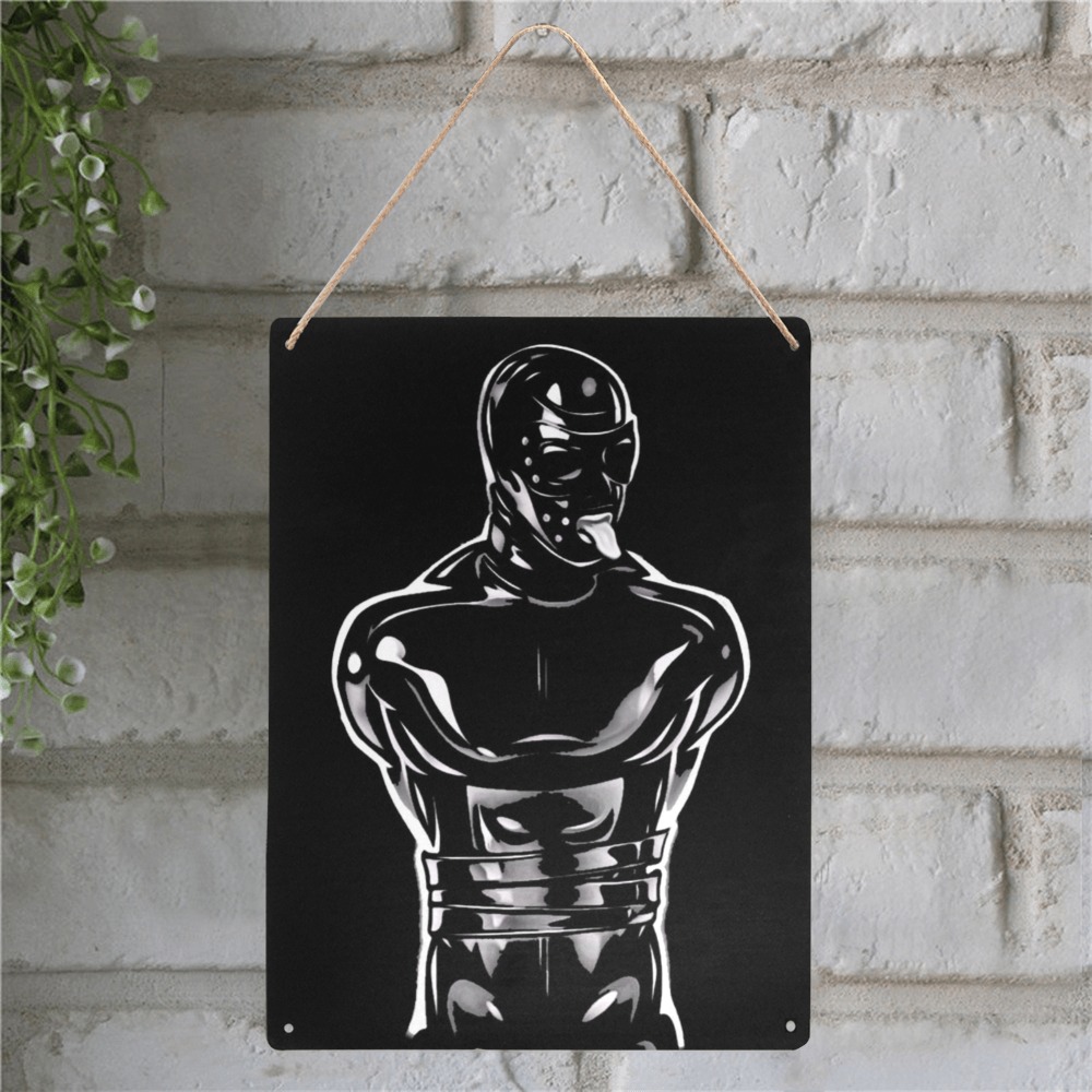 Rubber Guy by Fetishworld Metal Tin Sign 12"x16"