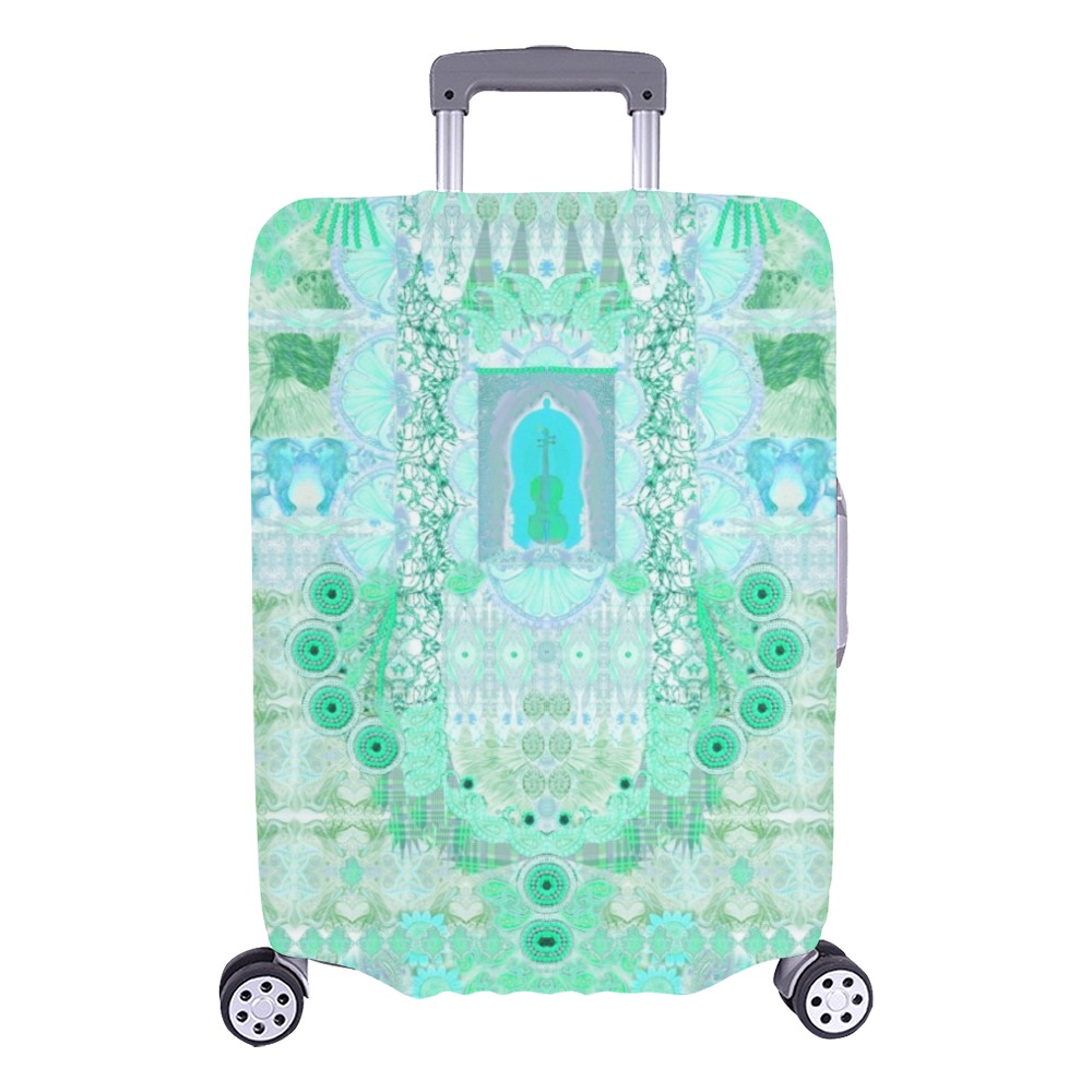 fiesta blue Luggage Cover/Large 26"-28"