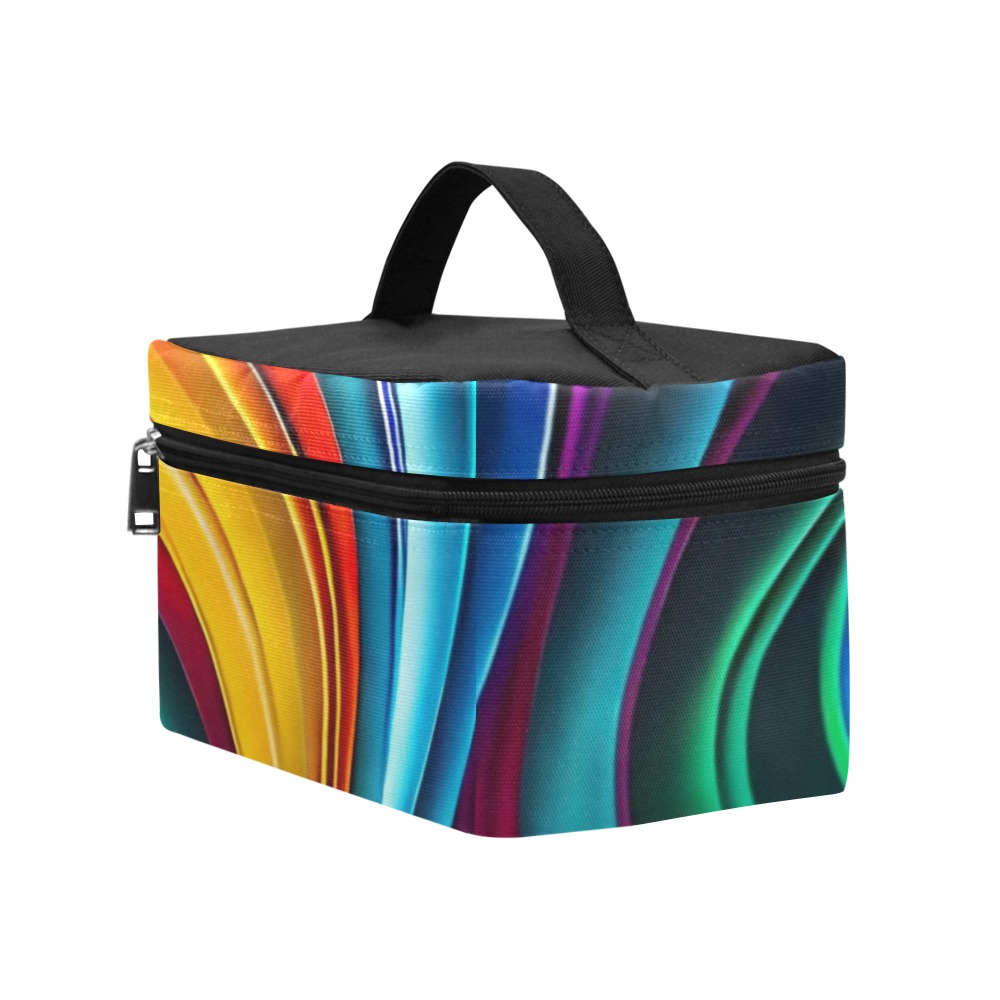 Rainbow Dreamscape Cosmetic Bag/Large (Model 1658)