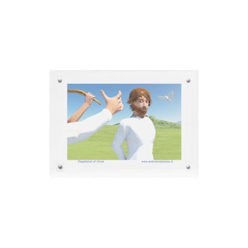 The Flagellation of Christ Acrylic Magnetic Photo Frame 7"x5"