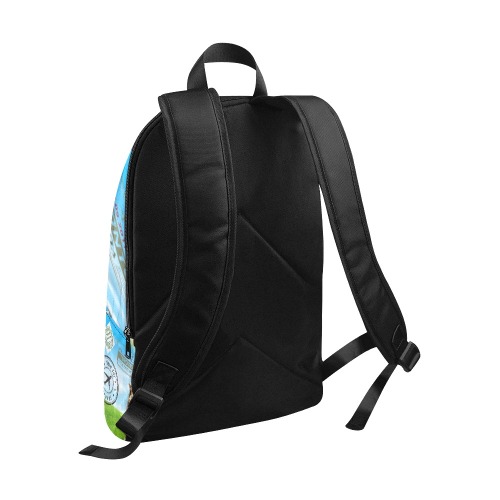 TRAVEL TIME BACKPACK Fabric Backpack for Adult (Model 1659)