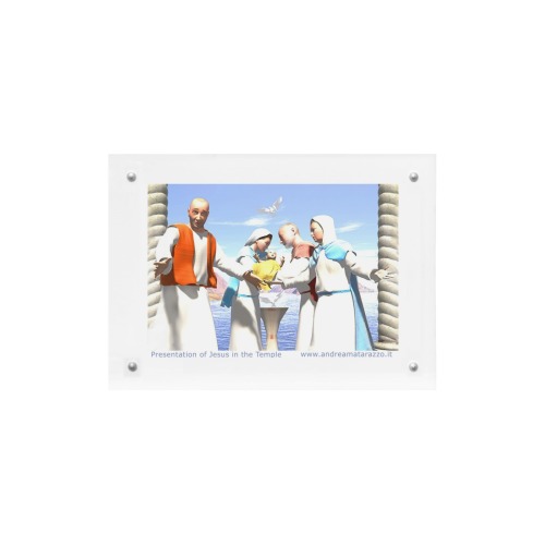 Presentation of Jesus in the Temple Acrylic Magnetic Photo Frame 7"x5"