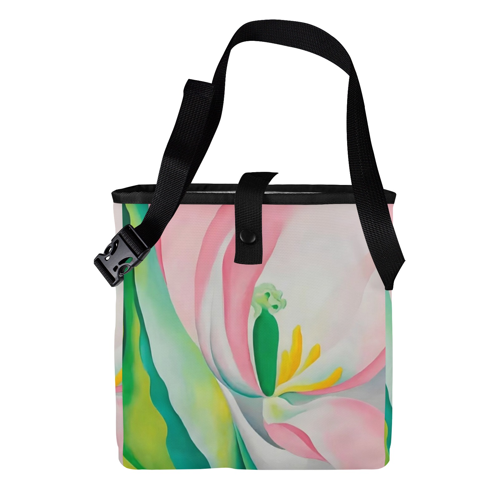 Georgia O'Keeffe - Pink Tulipe Car Trash Bag