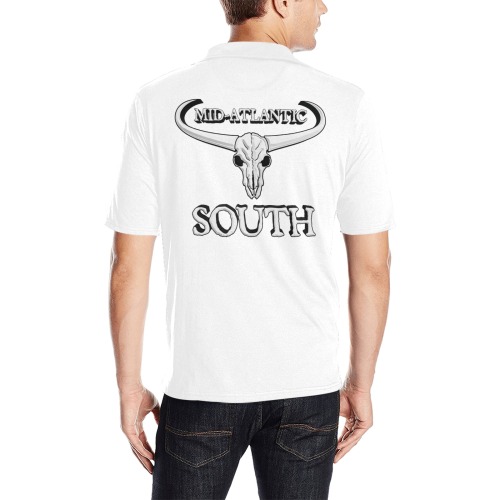 south polo Men's All Over Print Polo Shirt (Model T55)