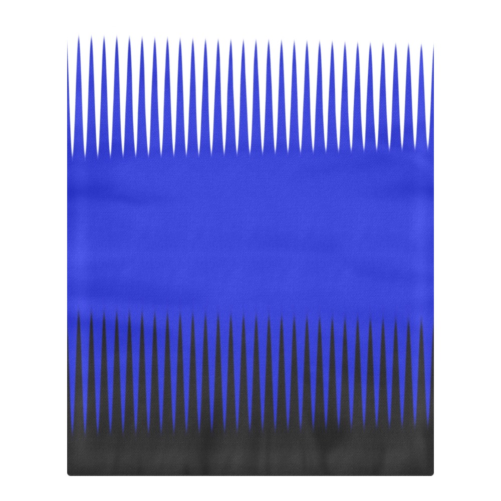 Wave Design Blue 3-Piece Bedding Set