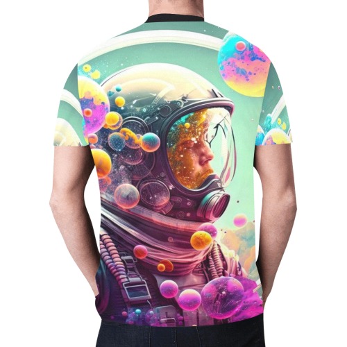 ai graphics New All Over Print T-shirt for Men (Model T45)