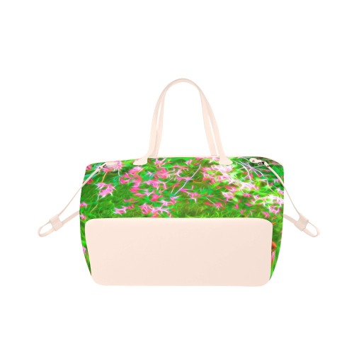Honeysuckle Abstract Clover Canvas Tote Bag (Model 1661)