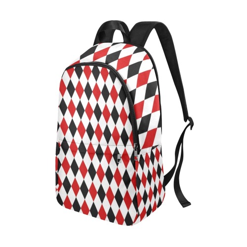 DIAMOND PATTERN Fabric Backpack for Adult (Model 1659)