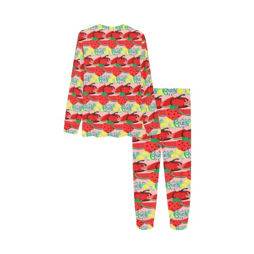 Fruits Kids' All Over Print Pajama Set
