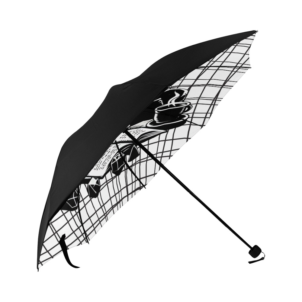 D&D Underbrella Anti-UV Foldable Umbrella (Underside Printing) (U07)