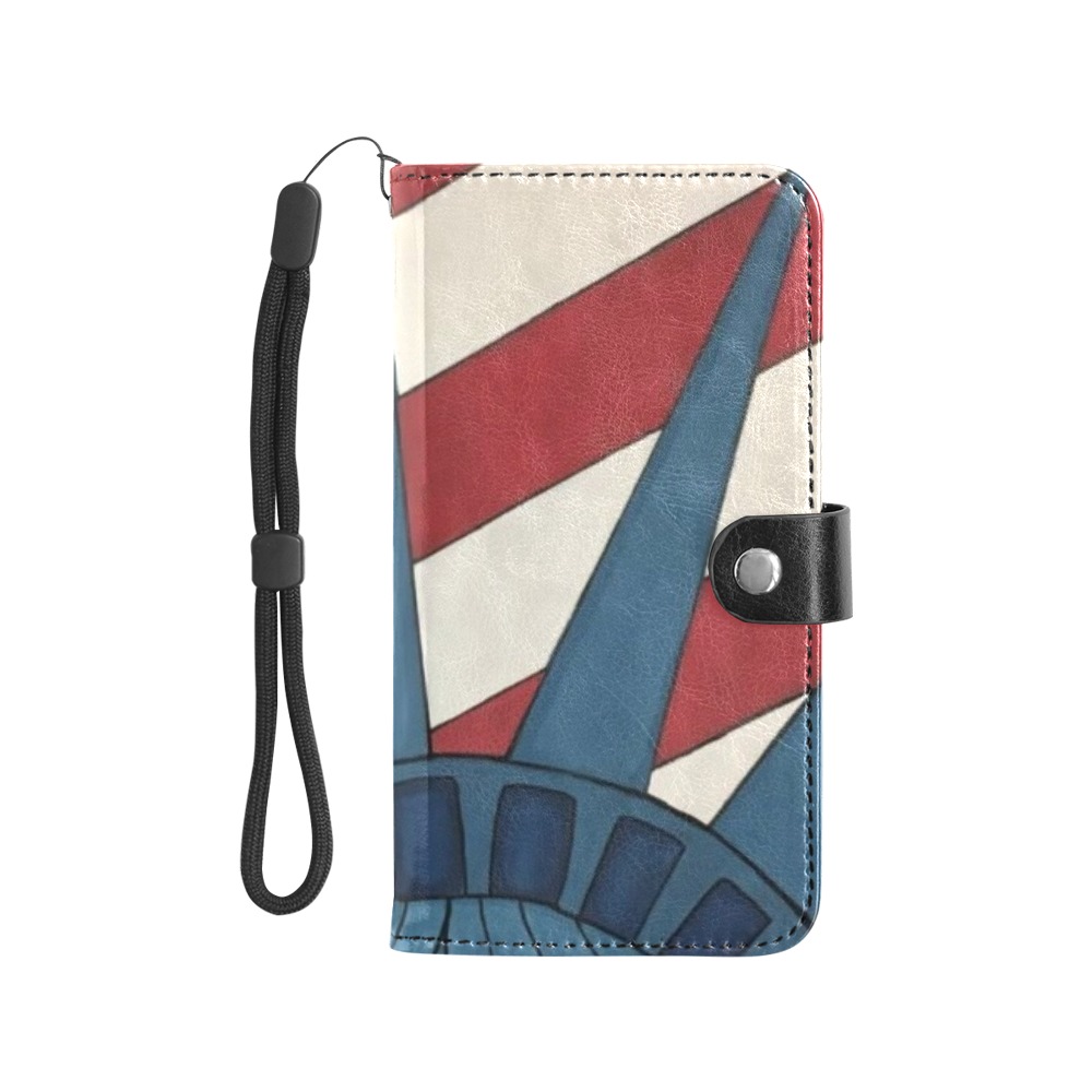 Liberty 2021 Flip Leather Purse for Mobile Phone/Large (Model 1703)