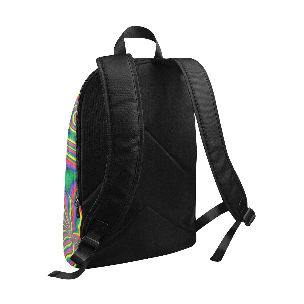 Groovy Pattern Fabric Backpack for Adult (Model 1659)