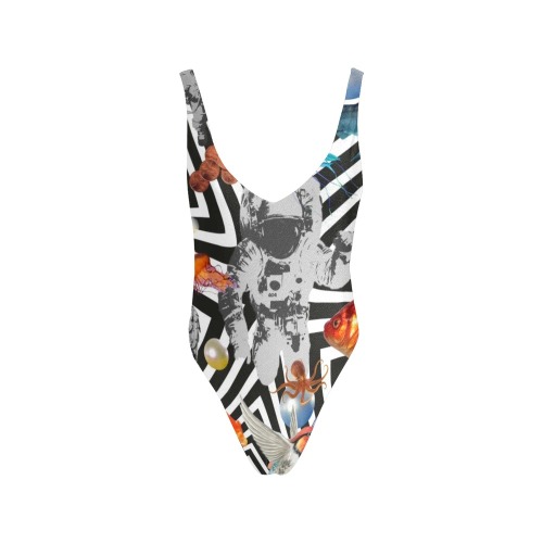 POINT OF ENTRY 2 Sexy Low Back One-Piece Swimsuit (Model S09)