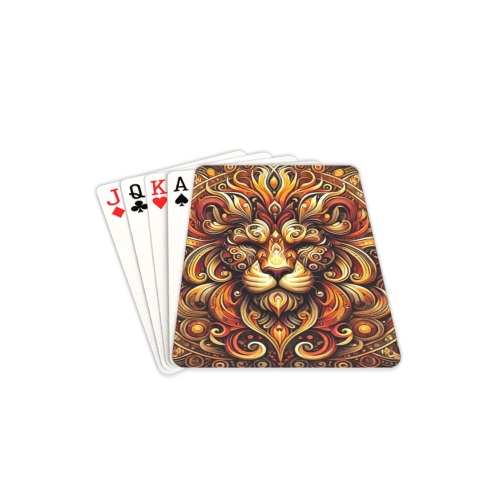 Lion Magical Deck of Cards Playing Cards 2.5"x3.5"