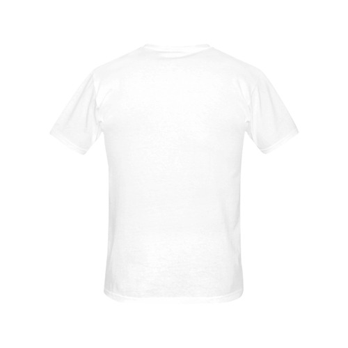 WHITE All Over Print T-Shirt for Women (USA Size) (Model T40)