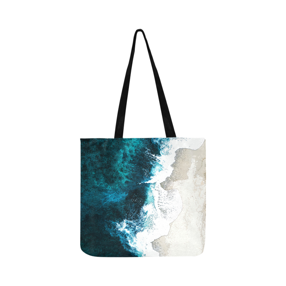 Ocean And Beach Reusable Shopping Bag Model 1660 (Two sides)