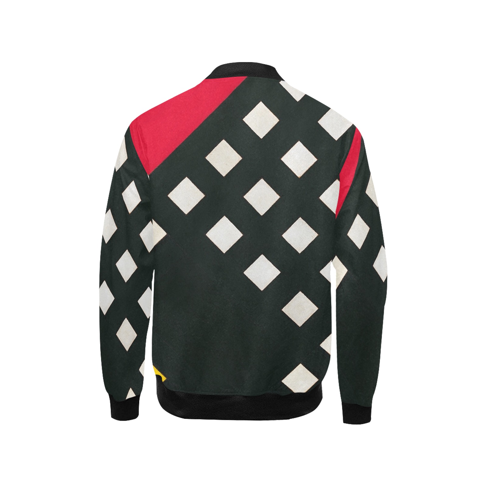 Counter-composition XV by Theo van Doesburg- Kids' All Over Print Bomber Jacket (Model H40)