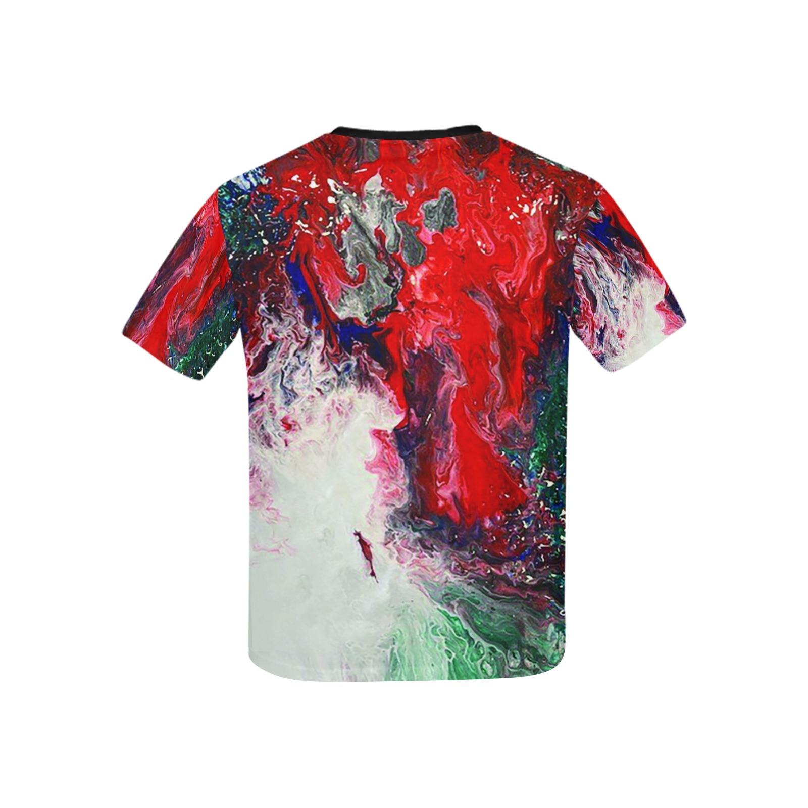 Explosion on the Sea Kids' All Over Print T-shirt (USA Size) (Model T40)