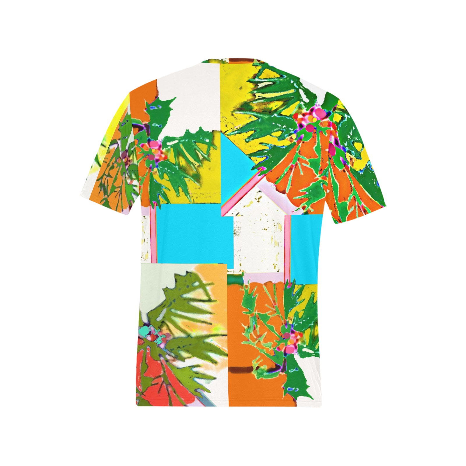 Palm 2a Men's All Over Print T-Shirt (Random Design Neck) (Model T63)