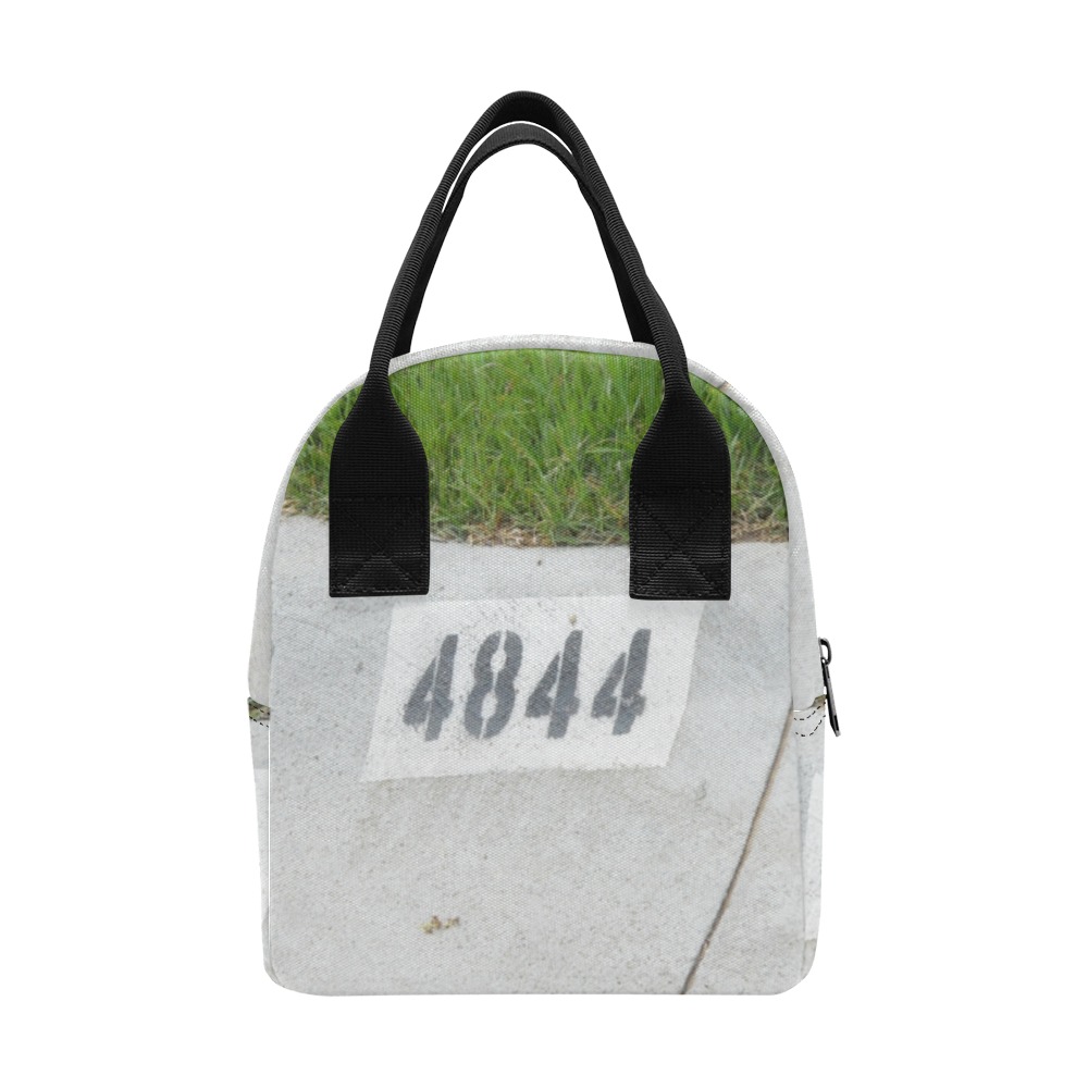 Street Number 4844 Zipper Lunch Bag (Model 1689)