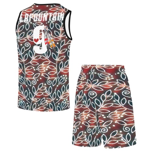 MMIW 9 Lafontaine All Over Print Basketball Uniform