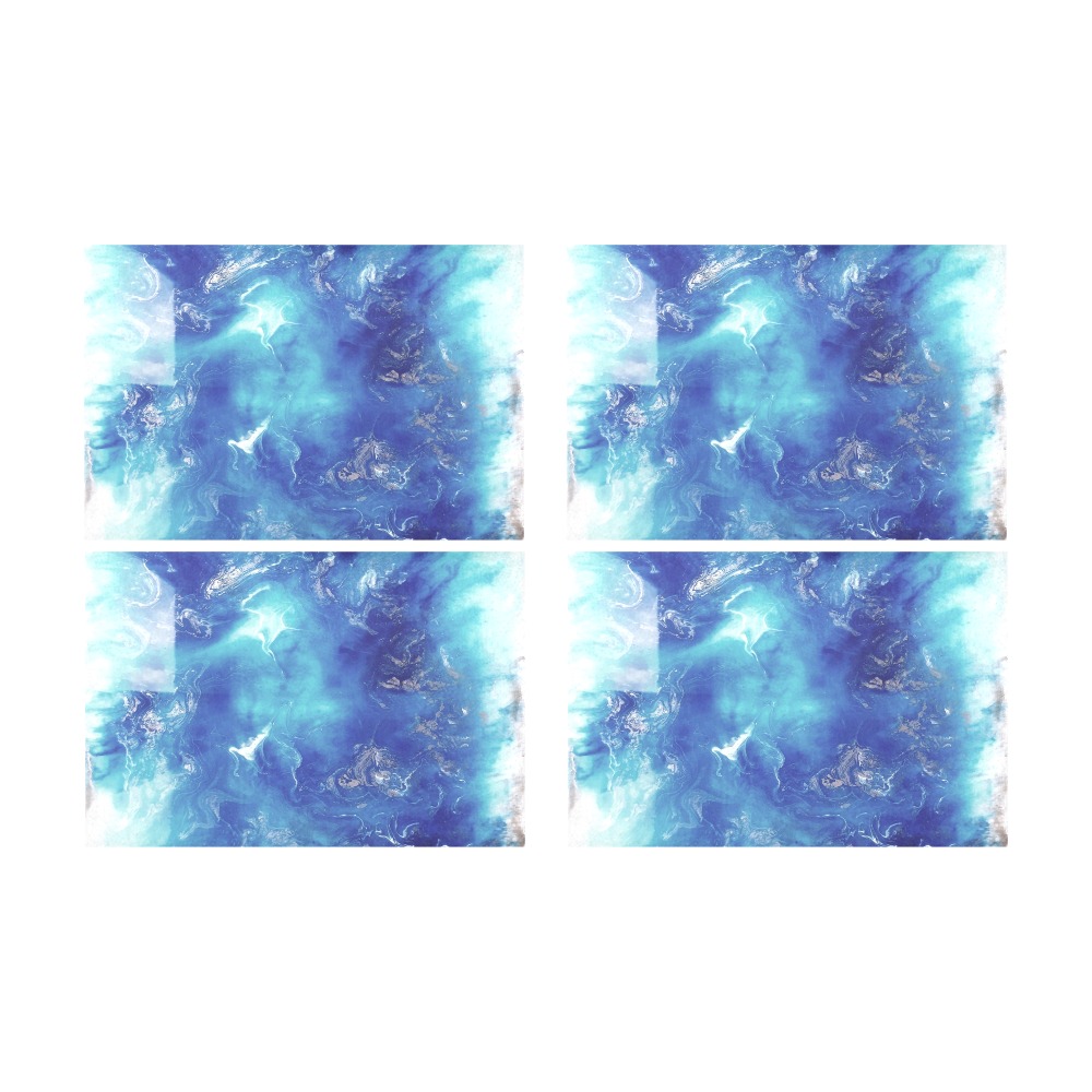 Encre Bleu Photo Placemat 12’’ x 18’’ (Set of 4)