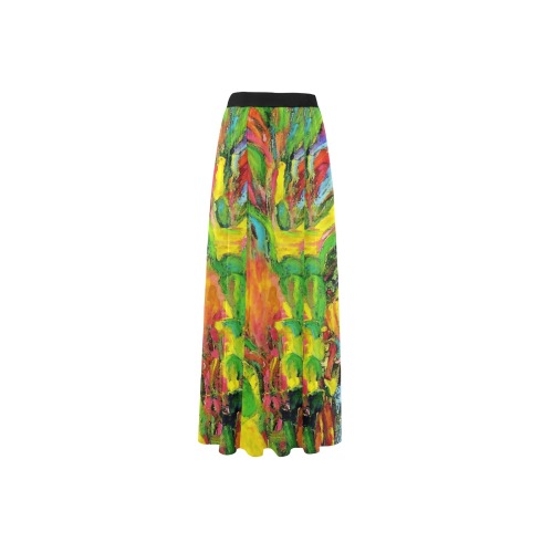 African Tree Collection High Slit Long Beach Dress (Model S40)