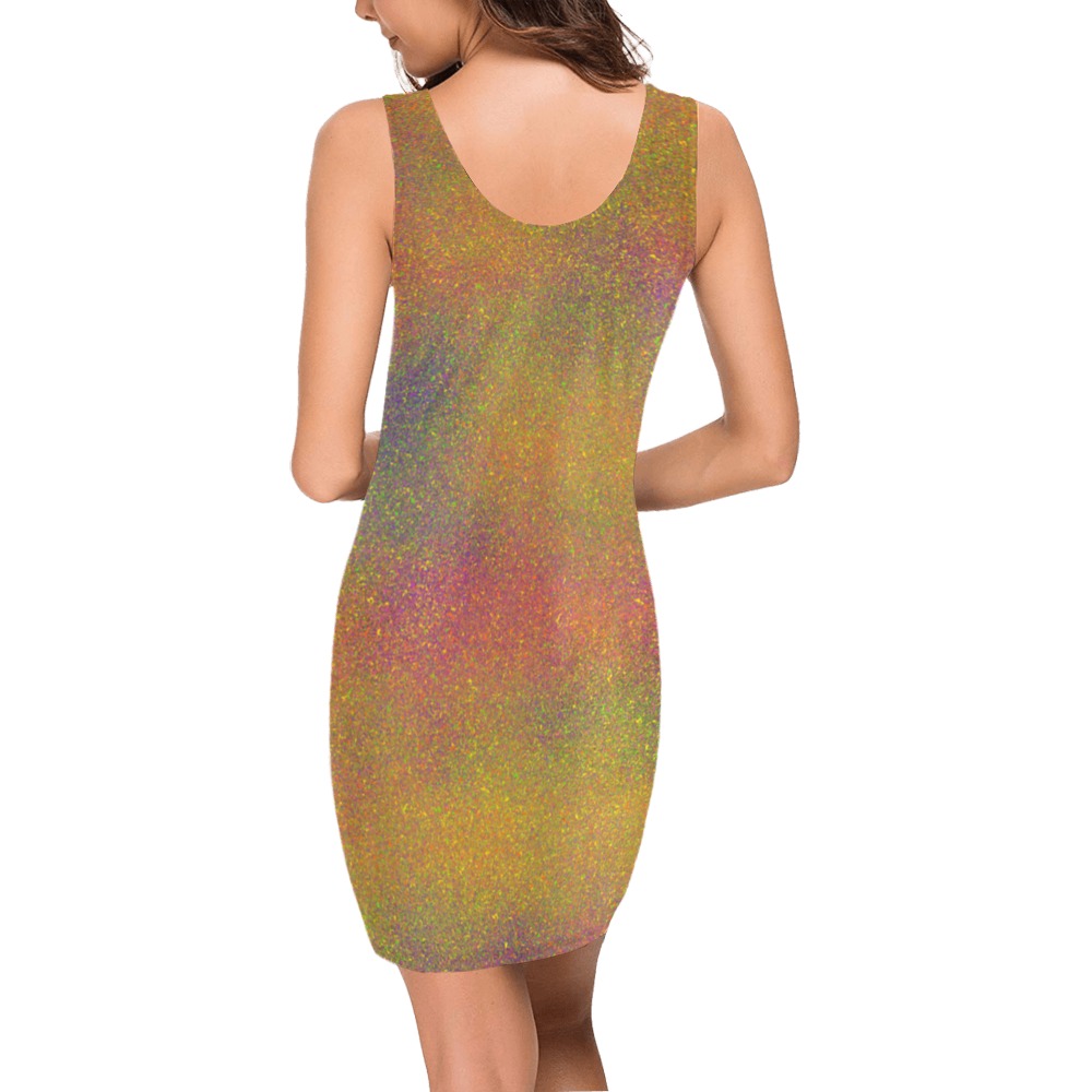 Ô Fairy Dust Gold Variation Medea Vest Dress (Model D06)