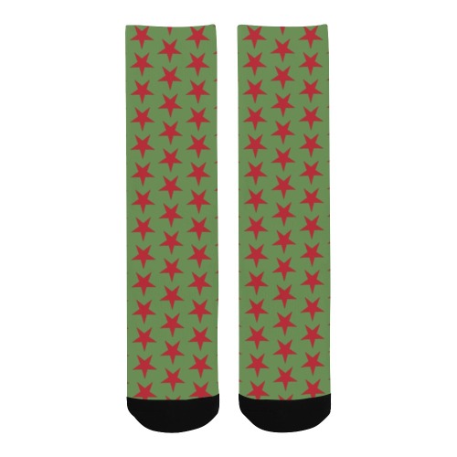 Star Red g Men's Custom Socks