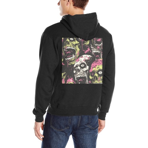 Zombie 3 Oceanus Hoodie Sweatshirt (Model H03)