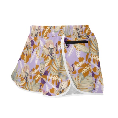 Modern tropical SP045 Women's Sports Shorts (Model L61)