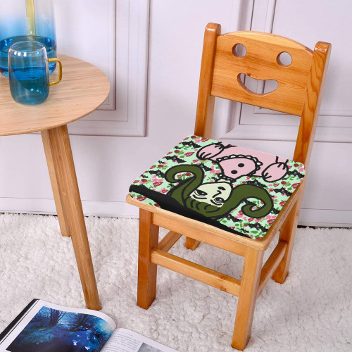 wicked witch wall Rectangular Seat Cushion