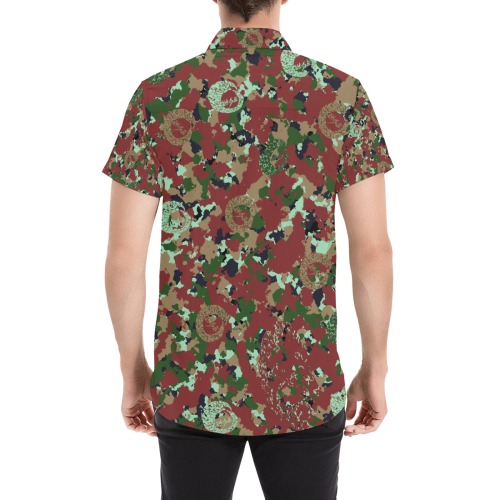 owsenflage2 Men's All Over Print Short Sleeve Shirt (Model T53)