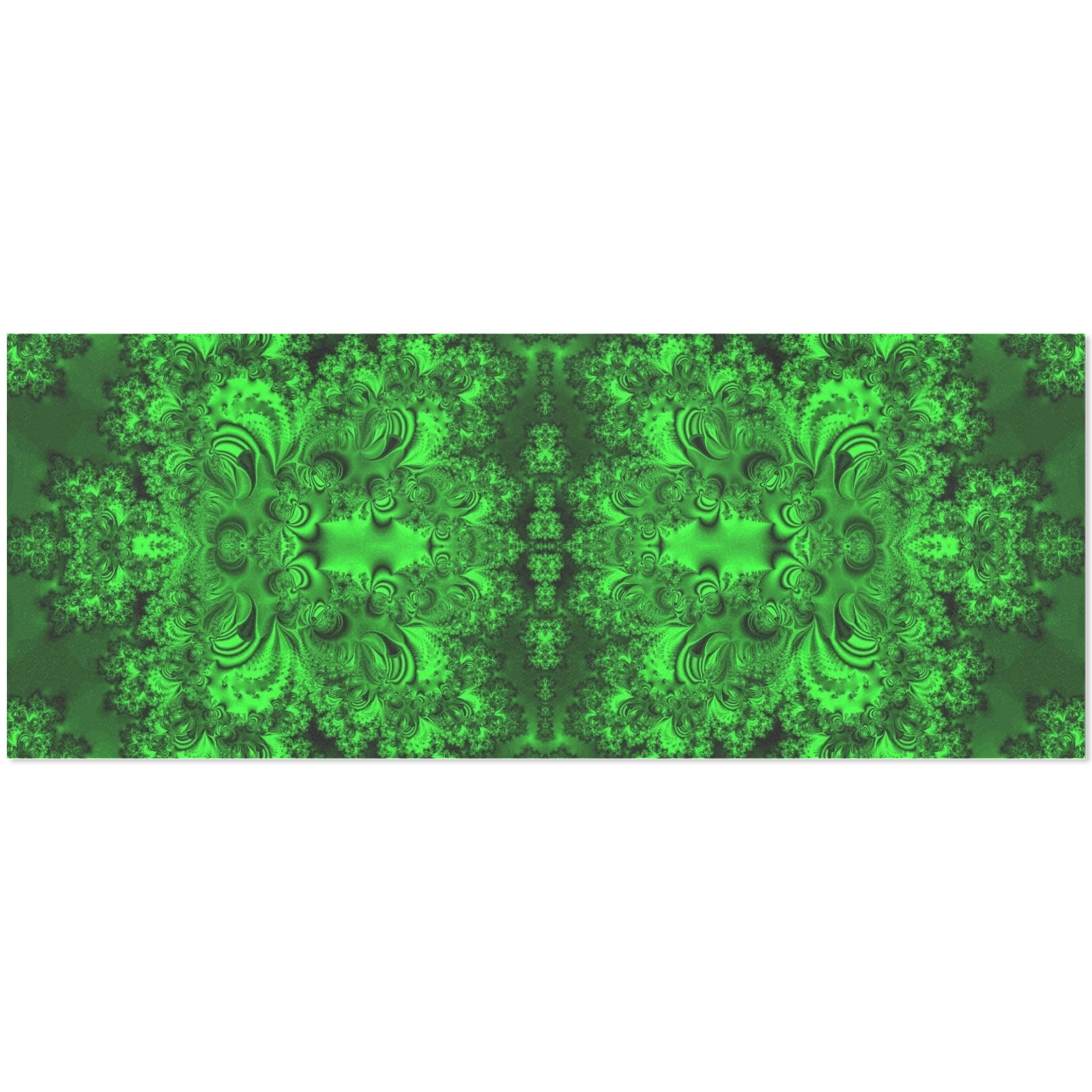 Frost on the Evergreens Fractal Gift Wrapping Paper 58"x 23" (2 Rolls)
