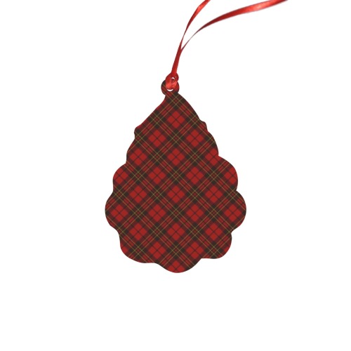 Red tartan plaid winter Christmas pattern holidays