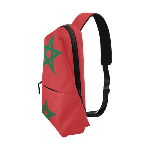 Flag_of_Morocco.svg Chest Bag (Model 1678)