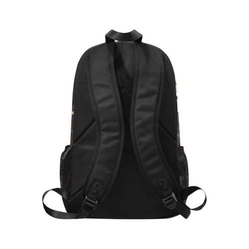 Luxury Brands (14) Fabric Backpack with Side Mesh Pockets (Model 1659)