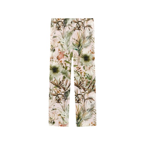 Pink forest jungle II Women's Pajama Trousers