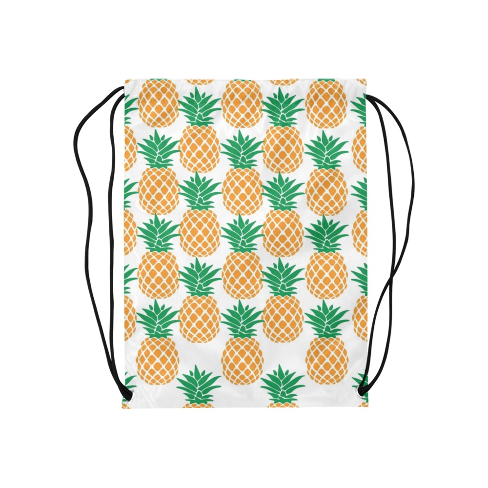 Pineapples Medium Drawstring Bag Model 1604 (Twin Sides) 13.8"(W) * 18.1"(H)