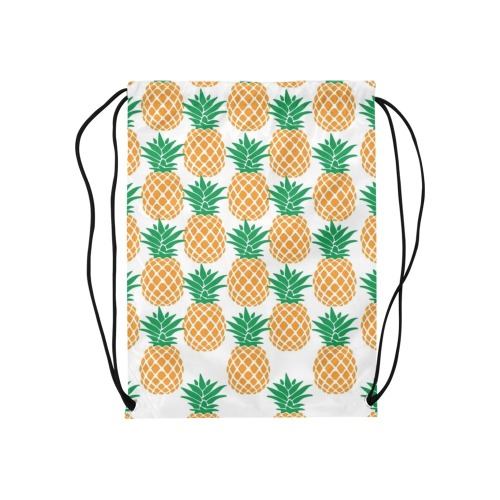 Pineapples Medium Drawstring Bag Model 1604 (Twin Sides) 13.8"(W) * 18.1"(H)