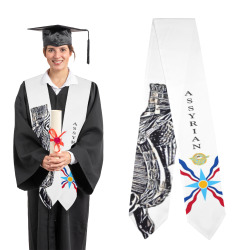 Lamassu flag Graduation Stole