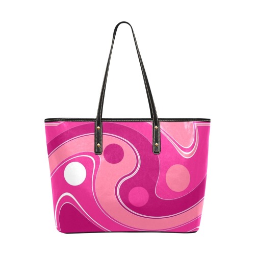 IN THE PINK-122 ALT Chic Leather Tote Bag (Model 1709)